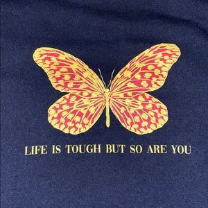 Butterfly tee
